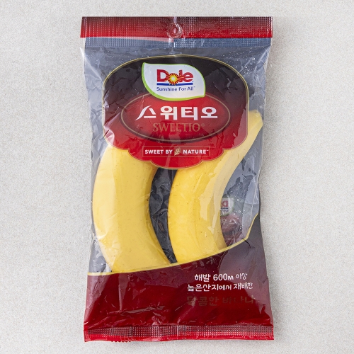 스위티오 바나나 2입봉 240g 1팩