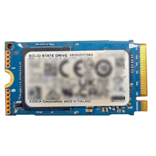 키오시아 BG5 KBG50ZNT M.2 2242 NVMe 벌크이미지입니다. 누르면 해당 게시물로 새창이동합니다.