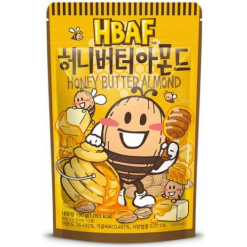 HBAF 허니버터 아몬드 190g (6개)_이미지
