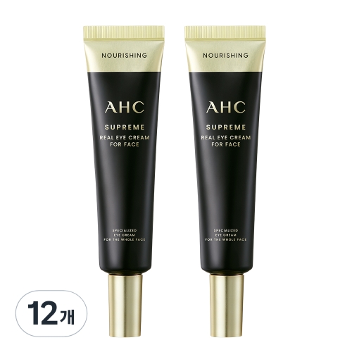 카버코리아 AHC 슈프림 리얼 아이크림 포 페이스 30ml (12개)