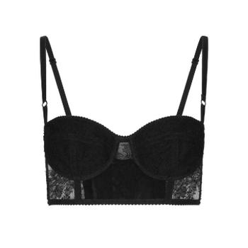 돌체앤가바나 레이스 디테일 발코넷 브라 O1F11TONN77