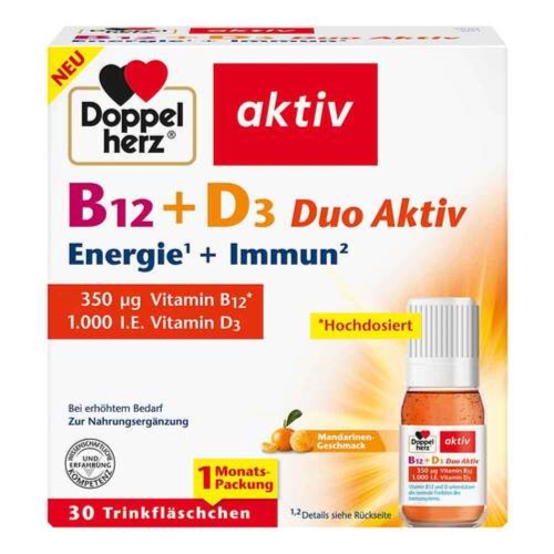 도펠헤르츠 B12+D3 듀오 액티브 30병이미지입니다. 누르면 해당 게시물로 새창이동합니다.
