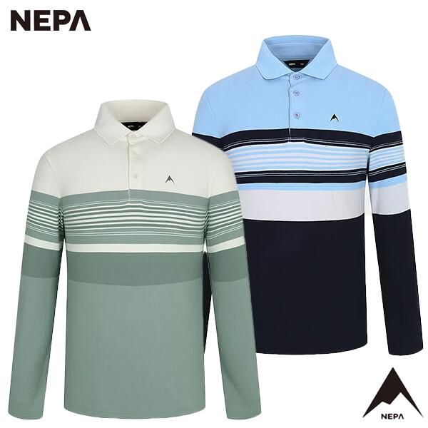 네파 카라 마트라이프 카패턴 기모 폴로티셔츠 7J75244