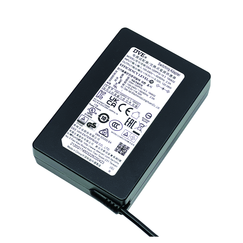 바이퍼테크 DVE 19V 6.32A 어댑터 DSA-120PFG-19_이미지