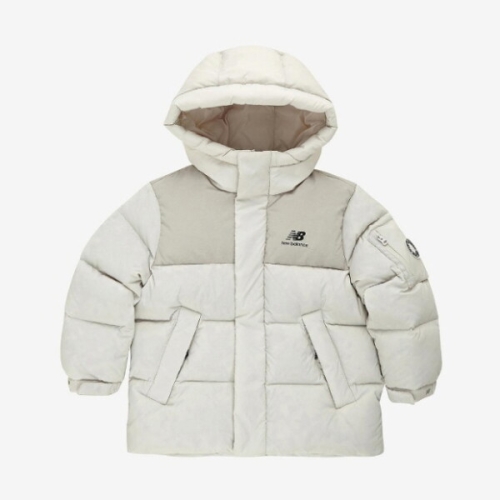 M 키즈패딩 IQC NK9PD4102U-16 NEWKIMO 배색 숏 다운 구스