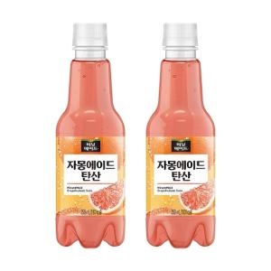 코카콜라음료 미닛메이드 자몽에이드 탄산 350ml (24개)