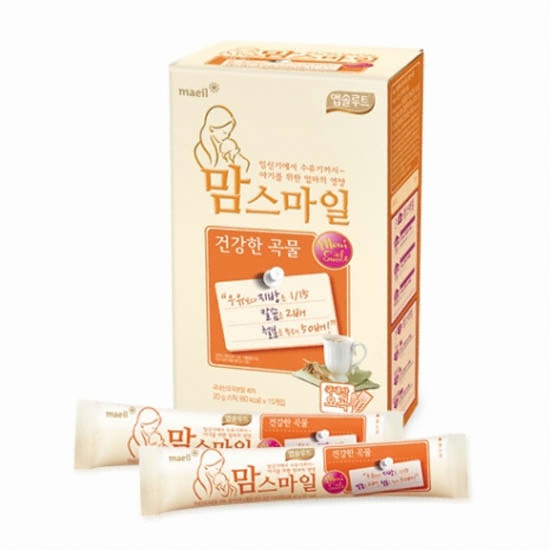 매일유업 앱솔루트 맘스마일 건강한 곡물 20g 15포 (3개)_이미지