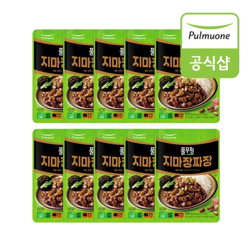 풀무원 지마장짜장 180g (10개)_이미지