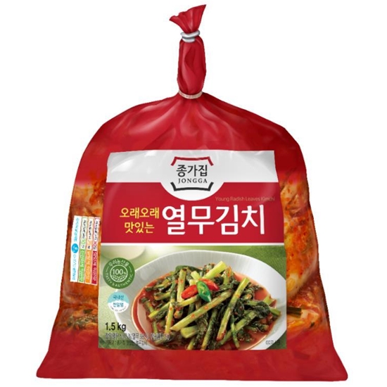 종가집 열무김치 1.5kg (1개)_이미지
