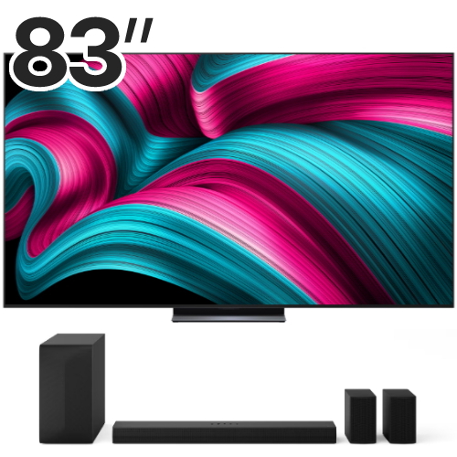 LG전자 올레드 evo AI OLED83C5XNA (스탠드+사운드바, S60TR)_이미지
