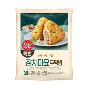 CJ제일제당 햇반 쿡반 참치마요 주먹밥 500g (1개)