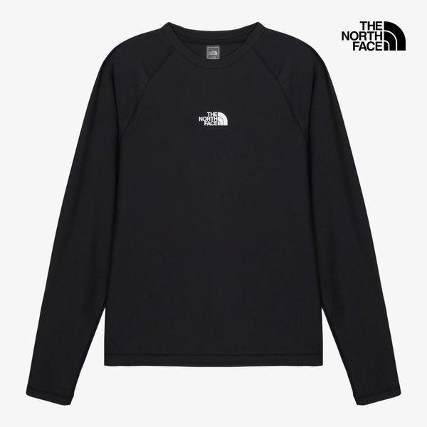 노스페이스 에센셜 긴팔 래쉬가드 NT7TS05A_이미지