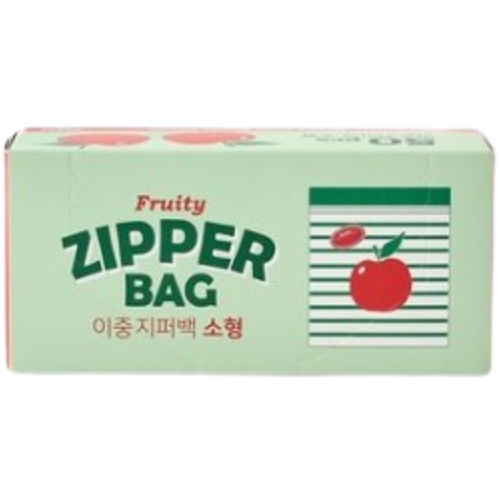 모던하우스 프루티 이중 지퍼백 소 50매 (1개(50매))_이미지