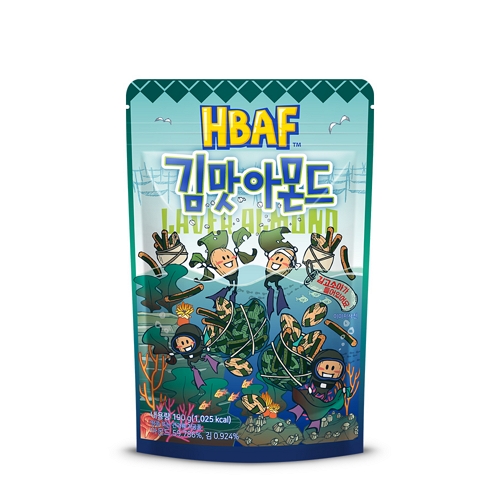 HBAF 김맛 아몬드 190g (4개)_이미지