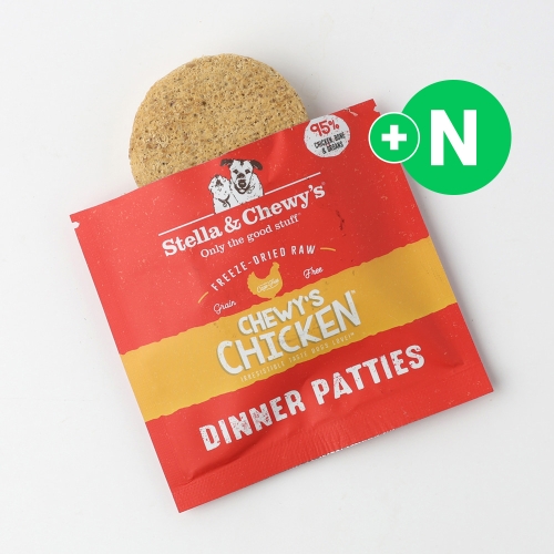 스텔라앤츄이스 독 디너패티 치킨 10g (1개)