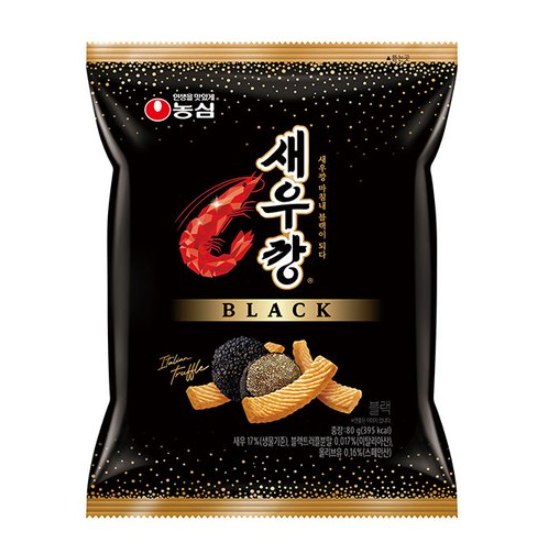 농심 새우깡 블랙 80g (8개)_이미지