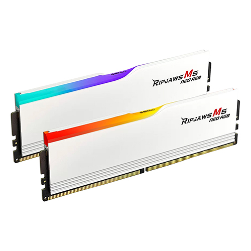 G.SKILL DDR5-6000 CL30 RIPJAWS M5 NEO RGB 화이트 패키지 (64GB(32Gx2))_이미지