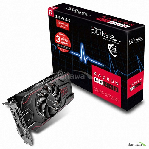 SAPPHIRE 라데온 RX 560 14CU PULSE Advantage Edition D5 2GB_이미지