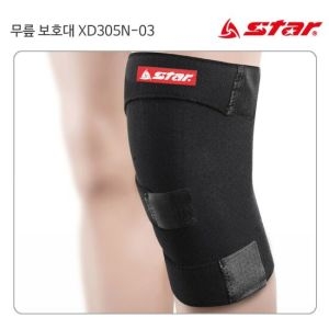  스타스포츠 보 호용품 무릎보 호대 검정 XD305N 무릎아대 스포츠보 호대 무릎 무릎보 호