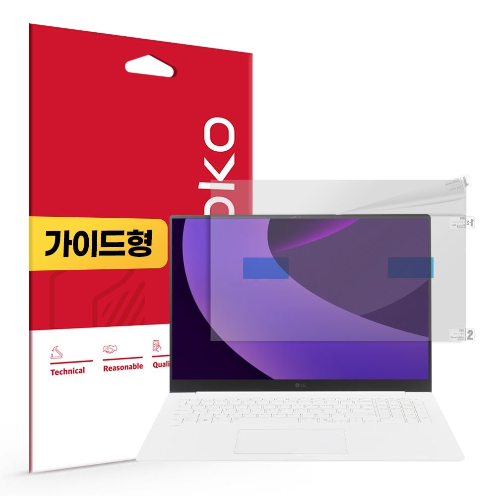 스코코 LG전자 2025 그램 프로17 17Z90TR 17ZD90TR 저반사 지문방지 액정보호필름_이미지