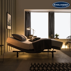 잉글랜더 내츄럴 LED 모션베드 SS (매트별도)_이미지