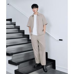마인드브릿지 스트링오버핏반팔셔츠 MYWS3132