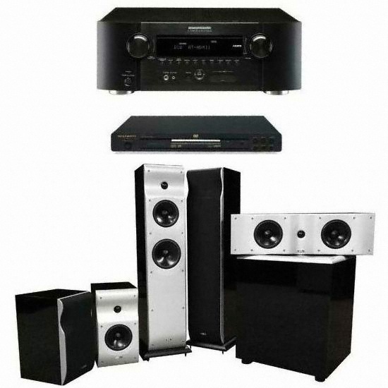 어쿠스틱에너지 LINEAR(LINEAR Sub) + DV3002 + 마란츠 AV리시버 (SR4003)_이미지