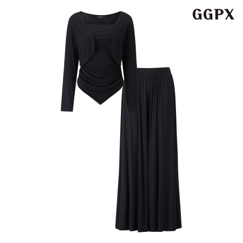 연승어패럴 GGPX 드레이프 쓰리 피스 가디건 팬츠 셋업 GPCOW009D