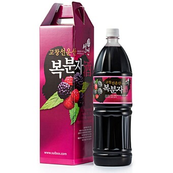 고창선운산 복분자주 1.8L