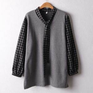 나야홍 아이우먼 제씨타이리본티셔츠 MNF756M 510 빅사이즈_이미지