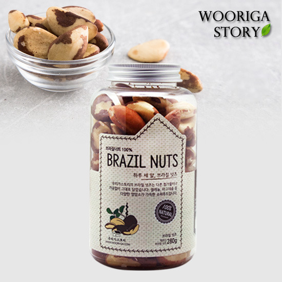  우리가스토리 페루산 브라질너트 280g [1개]
