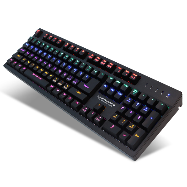 ��ī�̵���Ż NKEYBOARD NKEY-R3 ���κ���LED ���� ���̹� Ű����