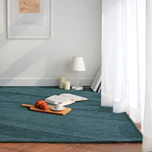 더프리그 내츄럴 그랑블 투톤 사계절 단모 러그 (250x200cm)_이미지