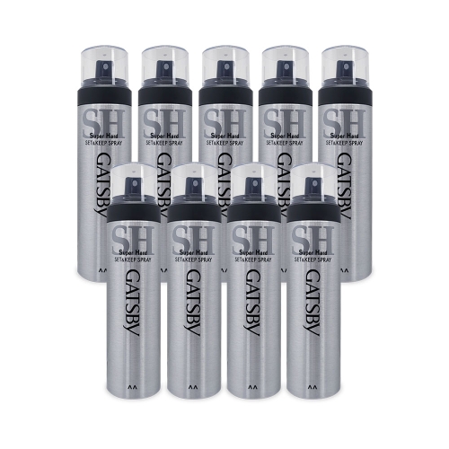 갸스비 셋앤킵 스프레이 슈퍼하드 263ml (9개)_이미지