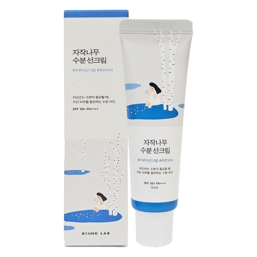 라운드랩 자작나무 수분 선크림 50ml (1개)