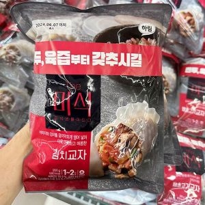 하림 더 미식 땡초 고기 교자 350g 2개 1개_이미지