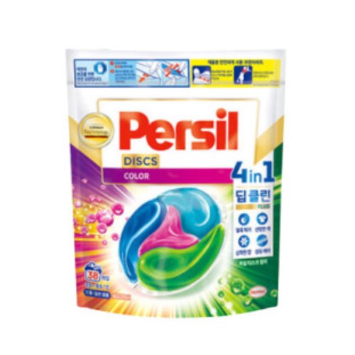 헨켈홈케어 퍼실 디스크 컬러 파우치 38개입 (1개)