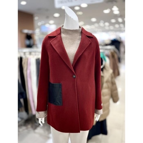 고세 소 이브존01양가죽포켓핸드메이드울코트TI4GA51WN_이미지