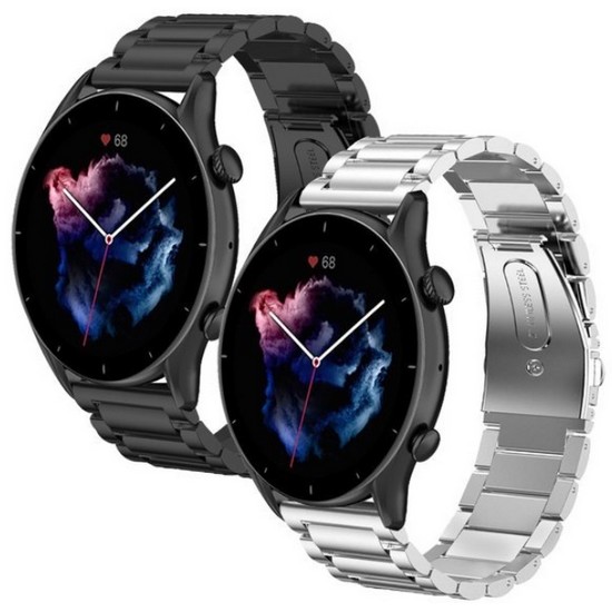 샤오미 어메이즈핏 GTR3 메탈 체인 밴드