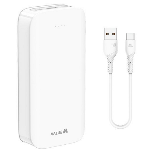 디엠케이코리아 밸류엠 라이트 핏 보조배터리 VM-PA203P10W 20000mAh_이미지