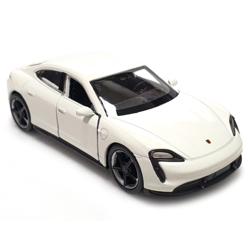 웰리 4.75 포르쉐 타이칸 터보S 완구 화이트 110 40 mm_이미지