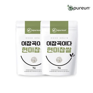 이잡곡이다 국산 찹쌀 1kg x 2봉