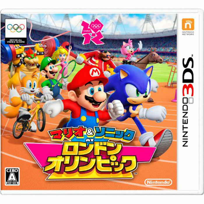 마리오와 소닉 런던 올림픽 3DS 해외구매,일본판_이미지