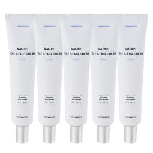 푸드어홀릭 스네일 아이 앤 페이스 크림 40ml 5개