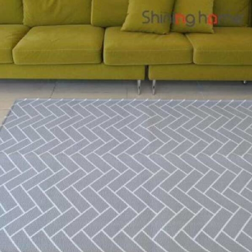 샤이닝홈 샤인 썸머 쿨러그 헤링본 사각매트 (200x150cm)_이미지