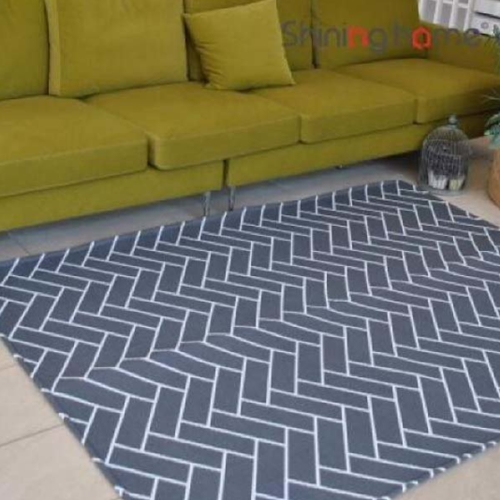 샤이닝홈 샤인 썸머 쿨러그 헤링본 사각매트 (200x150cm)_이미지