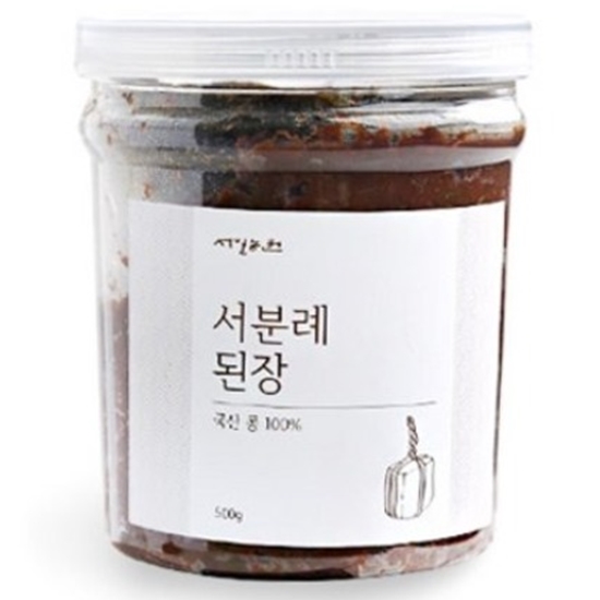 서일농원 서분례 명인 된장 500g (1개)_이미지