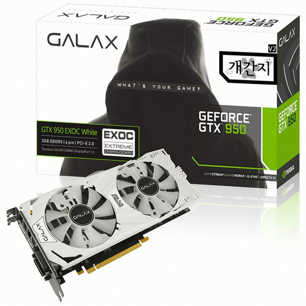 갤럭시 GALAX 지포스 GTX950 개간지 EXOC V2 D5 2GB_이미지