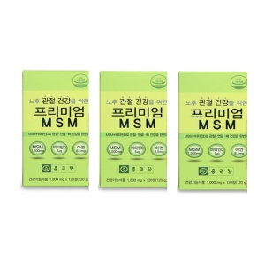 종근당 msn관절연골 msm 엠에스엠 식이유황 6개월분_이미지