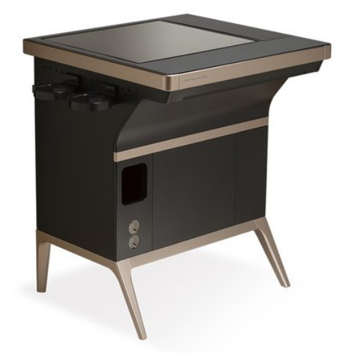 메이블 스마트 메이크업 테이블 MM-C200DB (다크브라운)_이미지